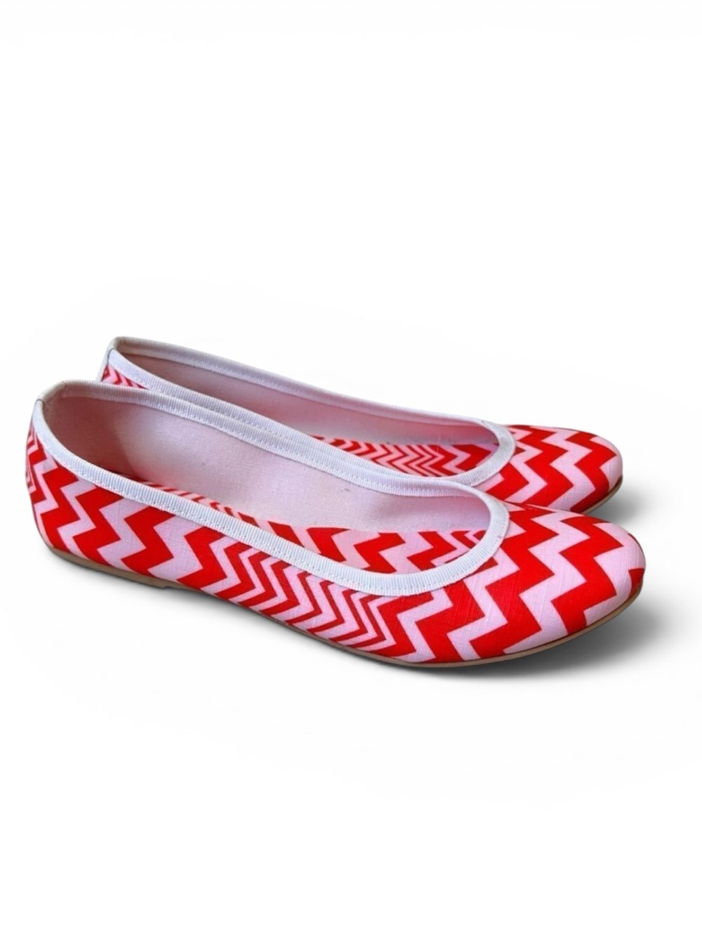 Missoni Orphan Aid Chevron Striped Ballet Flats